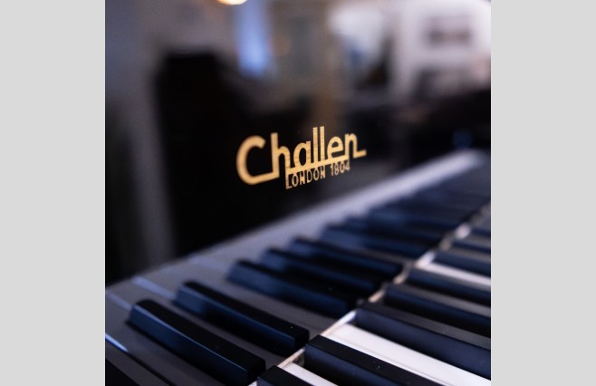 Challen Polished Ebony GP142 Grand Piano, Used - All Inclusive Premium Package (SN:955238) - Image 7